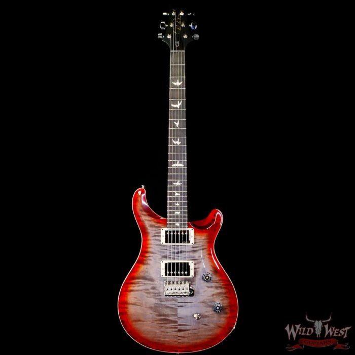 Paul Reed Smith PRS Wild West Guitars Special Run CE 24 Painted Black Neck 57/08 Covered Pickups Faded Grey Black Cherry Burst 7.50 LBS - Image 3