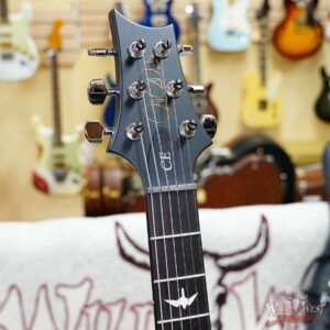 Paul Reed Smith PRS Wild West Guitars Special Run CE 24 Painted Black Neck 57/08 Covered Pickups Makena Blue 7.80 LBS - Image 5