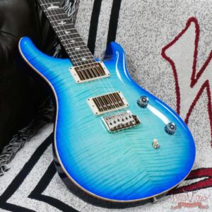 Paul Reed Smith PRS Wild West Guitars Special Run CE 24 Painted Black Neck 57/08 Covered Pickups Makena Blue 7.45 LBS - Image 6