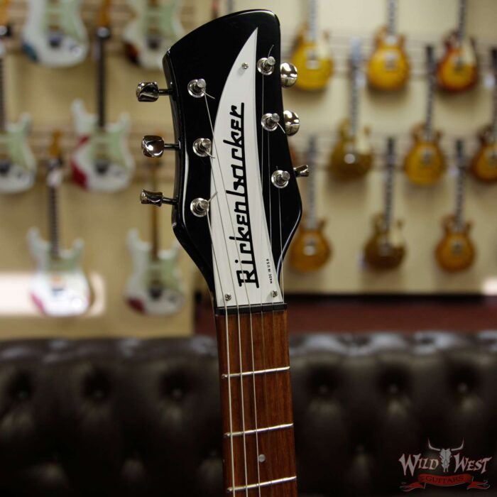 2017 Rickenbacker 350V63 Rosewood Fingerboard Black - Image 4