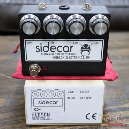 Hudson Electronics Sidecar UK Germanium Tube Screamer Overdrive Pedal