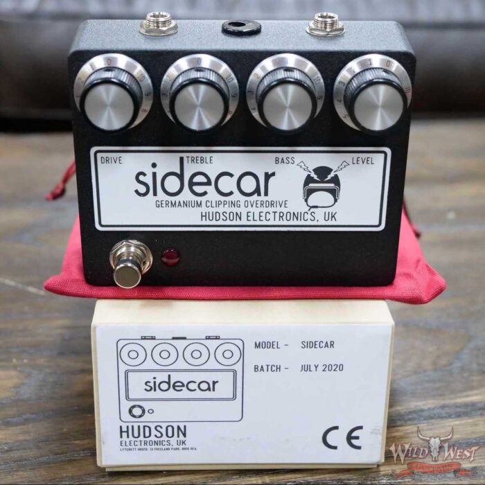 Hudson Electronics Sidecar UK Germanium Tube Screamer Overdrive Pedal - Image 1