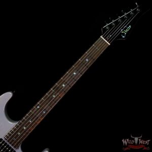 Suhr Custom White Limba Standard HSH Ziricote Fingerboard Mountain Grey - Image 4