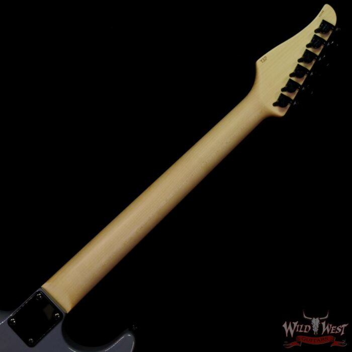 Suhr Custom White Limba Standard HSH Ziricote Fingerboard Mountain Grey - Image 5