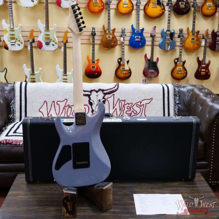 Suhr Custom White Limba Standard HSH Ziricote Fingerboard Mountain Grey - Image 9