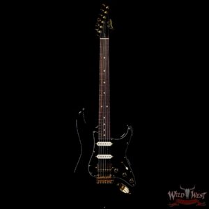 Suhr Custom Classic S HSS Rosewood Fingerboard Matching Color Headstock Black - Image 3