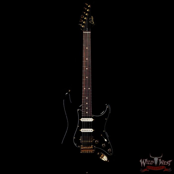 Suhr Custom Classic S HSS Rosewood Fingerboard Matching Color Headstock Black - Image 3