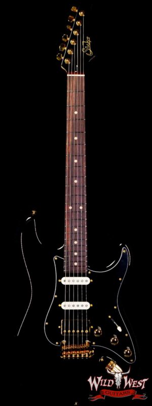 Suhr Custom Classic S HSS Rosewood Fingerboard Matching Color Headstock Black