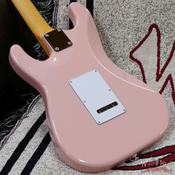 Suhr Custom Classic S HSS Rosewood Fingerboard Matching Color Headstock Shell Pink - Image 11