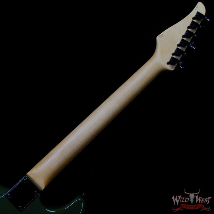Suhr Custom Classic S HSS Rosewood Fingerboard Matching Color Headstock Dark Forest Green2 - Image 5