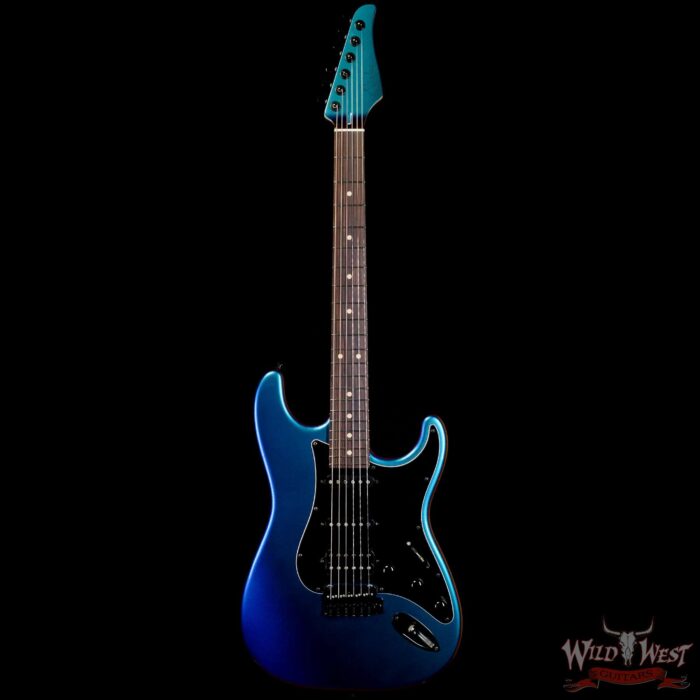 Suhr Custom Classic S HSS Rosewood Fingerboard Matching Color Headstock Black Hardware Prism - Image 3