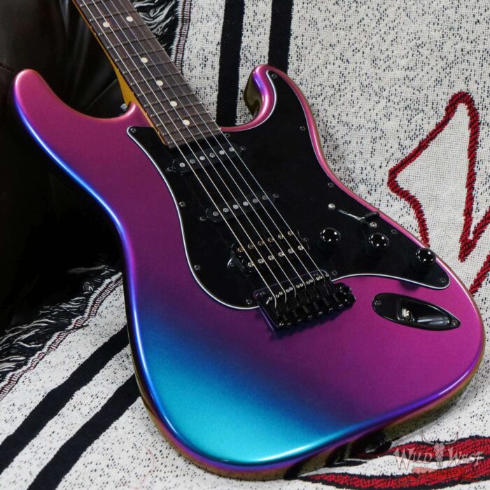 Suhr Custom Classic S HSS Rosewood Fingerboard Matching Color Headstock Black Hardware Prism - Image 8