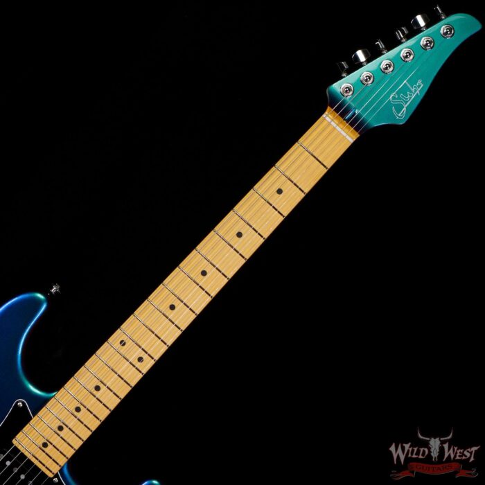 Suhr Custom Classic S HSS Maple Fingerboard Matching Color Headstock Prism - Image 4