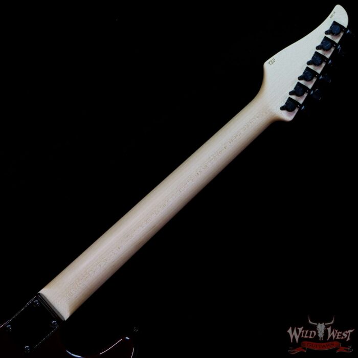 Suhr Custom Classic S HSS Rosewood Fingerboard Matching Color Headstock Black Cherry Metallic - Image 5