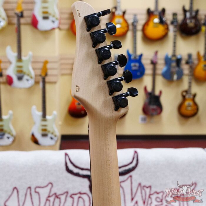 Suhr Custom Classic S HSS Rosewood Fingerboard Matching Color Headstock Black Cherry Metallic - Image 10