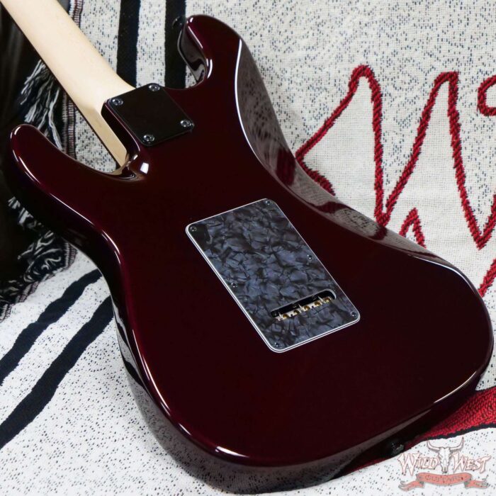 Suhr Custom Classic S HSS Rosewood Fingerboard Matching Color Headstock Black Cherry Metallic - Image 11