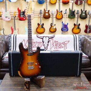 Suhr Custom Classic S Antique SH Indian Rosewood Fingerboard 2 Tone Tobacco Burst - Image 6