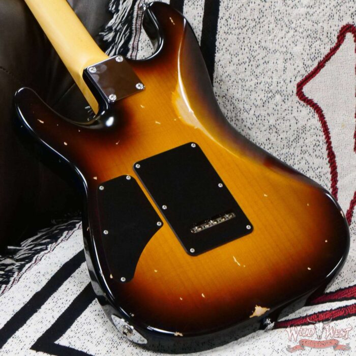 Suhr Custom Classic S Antique SH Indian Rosewood Fingerboard 2 Tone Tobacco Burst - Image 11