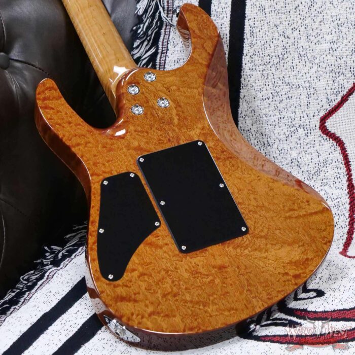 Suhr Custom Modern HSH Floyd Quilt Maple Top Roasted Flame Maple Neck Ebony Board Fireburst - Image 11