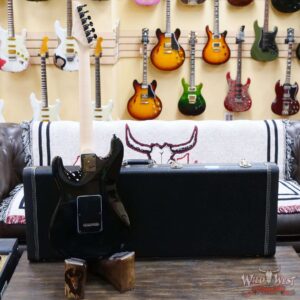 Suhr Custom Classic S SSS Maple Fingerboard Solid Black - Image 9