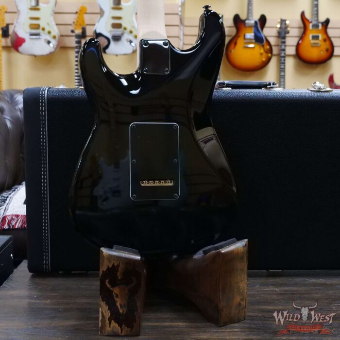 Suhr Custom Classic S SSS Maple Fingerboard Solid Black - Image 11