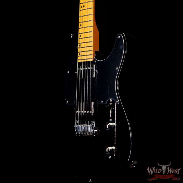 Suhr Custom Classic T HH Alder Body with Maple Neck & Fingerboard Black - Image 2