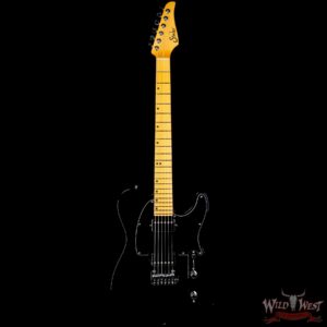 Suhr Custom Classic T HH Alder Body with Maple Neck & Fingerboard Black - Image 3