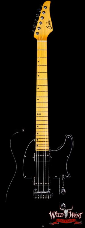 Suhr Custom Classic T HH Alder Body with Maple Neck & Fingerboard Black