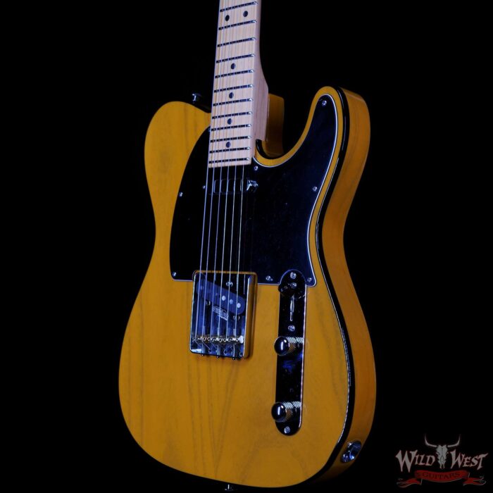 Suhr Custom Classic T Swamp Ash Body Maple Neck Trans Butterscotch 6.55 LBS - Image 2