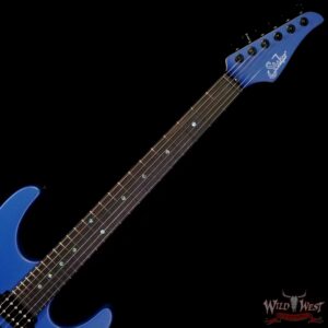 Suhr Limited Edition Modern Terra HSH Basswood Body Maple Top Ebony Fingerboard Deep Sea Blue - Image 4
