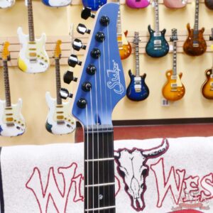 Suhr Limited Edition Modern Terra HSH Basswood Body Maple Top Ebony Fingerboard Deep Sea Blue - Image 7