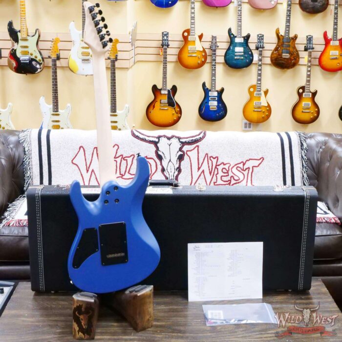 Suhr Limited Edition Modern Terra HSH Basswood Body Maple Top Ebony Fingerboard Deep Sea Blue - Image 9