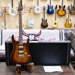 Suhr Custom Modern HSH with Blower Switch Flame Maple Top Bengal Burst 7.30 LBS - Image 6