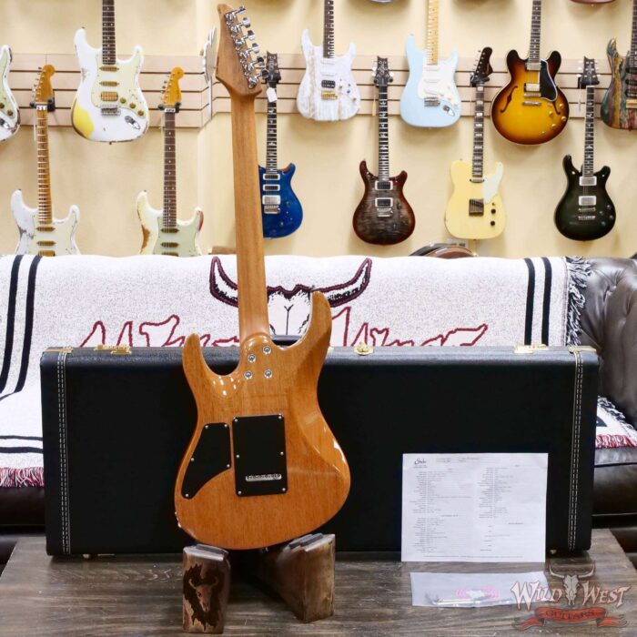 Suhr Custom Modern HSH with Blower Switch Flame Maple Top Bengal Burst 7.40 LBS - Image 9