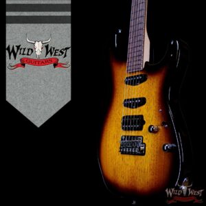 Suhr Custom Classic S HSS Rear Rout African Okoume Body Indian Rosewood Fingerboard 2 Tone Tobacco Burst 6.35 LBS - Image 2