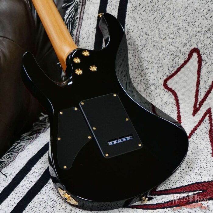Suhr Custom Modern HSH Flame Maple Top Genuine Mahogany Body & Neck Indian Rosewood Fingerboard Magenta Pink Stain 7.30 LBS - Image 11