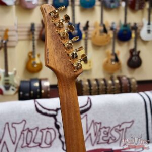 Suhr Custom Modern HSS Flame Maple Top Genuine Mahogany Body & Neck Indian Rosewood Fingerboard Magenta Pink 7.60 LBS - Image 10