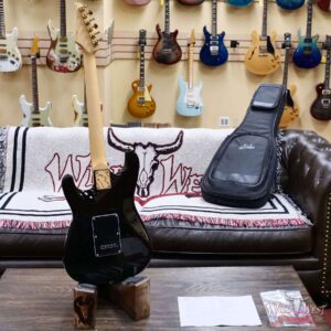 Suhr Custom Classic S HSS Rosewood Fingerboard Matching Color Headstock Gold Hardware Black 8.00 LBS - Image 9