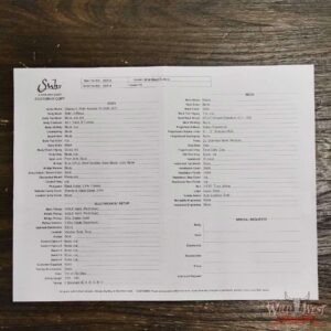 Suhr Custom Classic S HSS Rosewood Fingerboard Matching Color Headstock Gold Hardware Black 8.00 LBS - Image 12