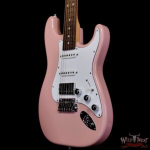 Suhr Custom Classic S HSS Rosewood Fingerboard Matching Color Headstock Shell Pink 8.05 LBS - Image 2