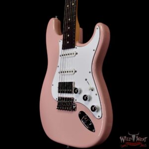 Suhr Custom Classic S HSS Rosewood Fingerboard Matching Color Headstock Shell Pink 8.00 LBS - Image 2