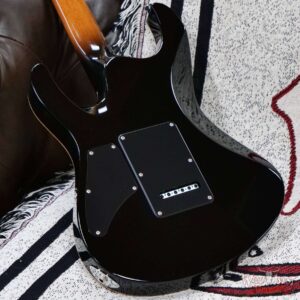 Suhr Custom Set Neck Modern HSH Flame Maple Top Blower Switch 24 Stainless Steel Jumbo Frets Bahama Blue 6.95 lbs - Image 11