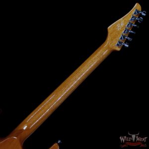 Suhr Custom Set Neck Modern HSH Flame Maple Top Mahogany Body & Neck Blower Switch 24 Stainless Steel Jumbo Frets Trans Purple 6.95 LBS - Image 5
