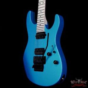 Suhr Custom Modern HH Floyd Revers Headstock Maple Neck Blue Chill 7.75 LBS - Image 2