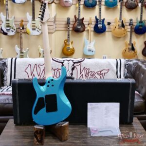Suhr Custom Modern HH Floyd Revers Headstock Maple Neck Blue Chill 7.75 LBS - Image 9