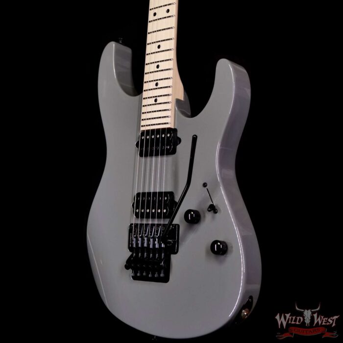 Suhr Custom Modern HH Floyd Revers Headstock Maple Neck Mountain Gray 7.60 LBS - Image 2