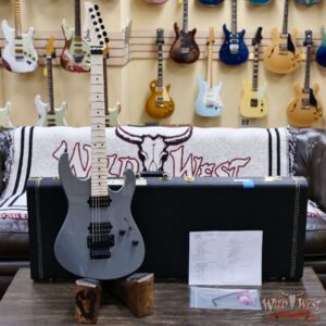 Suhr Custom Modern HH Floyd Revers Headstock Maple Neck Mountain Gray 7.60 LBS - Image 6