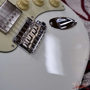 Suhr Custom Classic S Antique HSS Roasted 5A Birdseye Maple Neck with Rosewood Fingerboard Olympic White 7.95 lbs - Image 9
