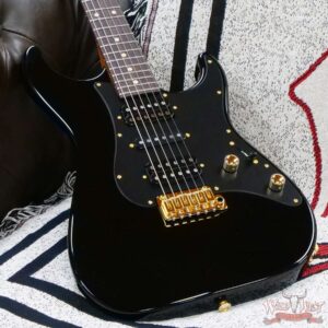 Suhr Custom Roasted Swamp Ash Standard HSH Indian Rosewood Fingerboard with Roasted Maple Neck Black - Image 8
