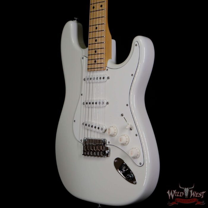 Suhr Classic S SSS Quater-Sawn Maple Neck Olympic White - Image 2